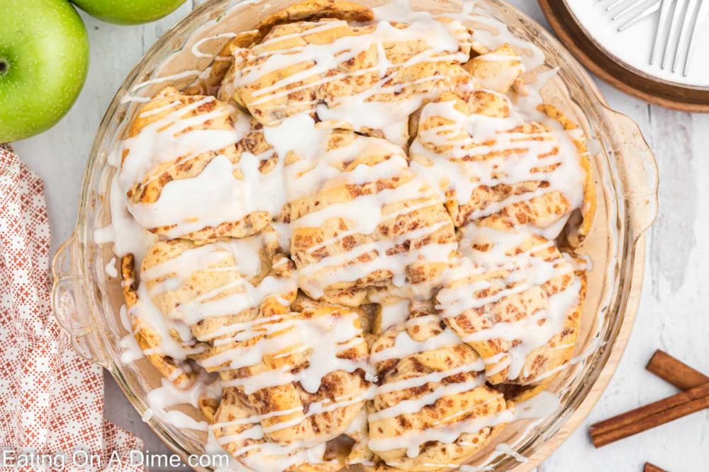 Cinnamon Roll Apple Pie Recipe Eating On A Dime