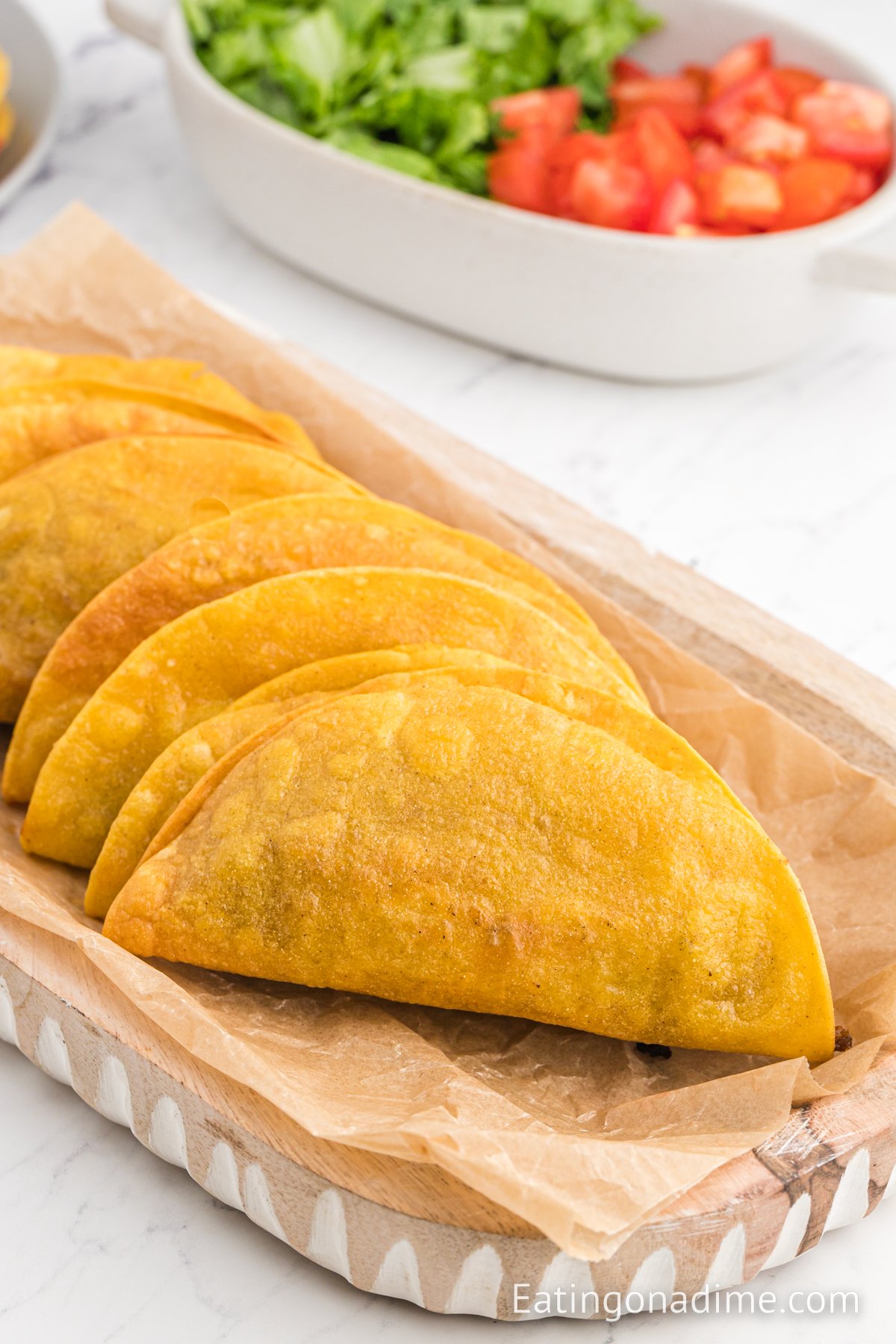 Taco Dorados on a platter