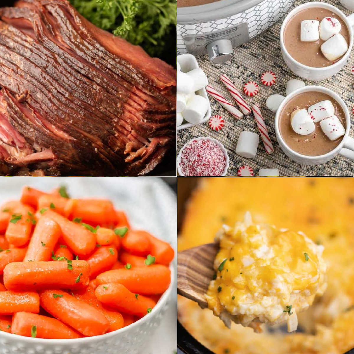 Crockpot Recipes Easy Christmas Dinners, Sides, Appetizers and Desserts for  your Holidays! …