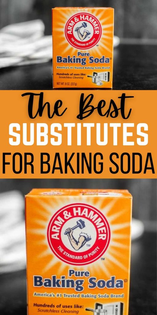 Baking Soda is important ingredient in many recipes, that is why we have gather The Best Baking Soda Substitutes. Easy pantry substitutes for all your cooking recipes. #eatingonadime #bakingsodasubstitutes #bakingrecipes