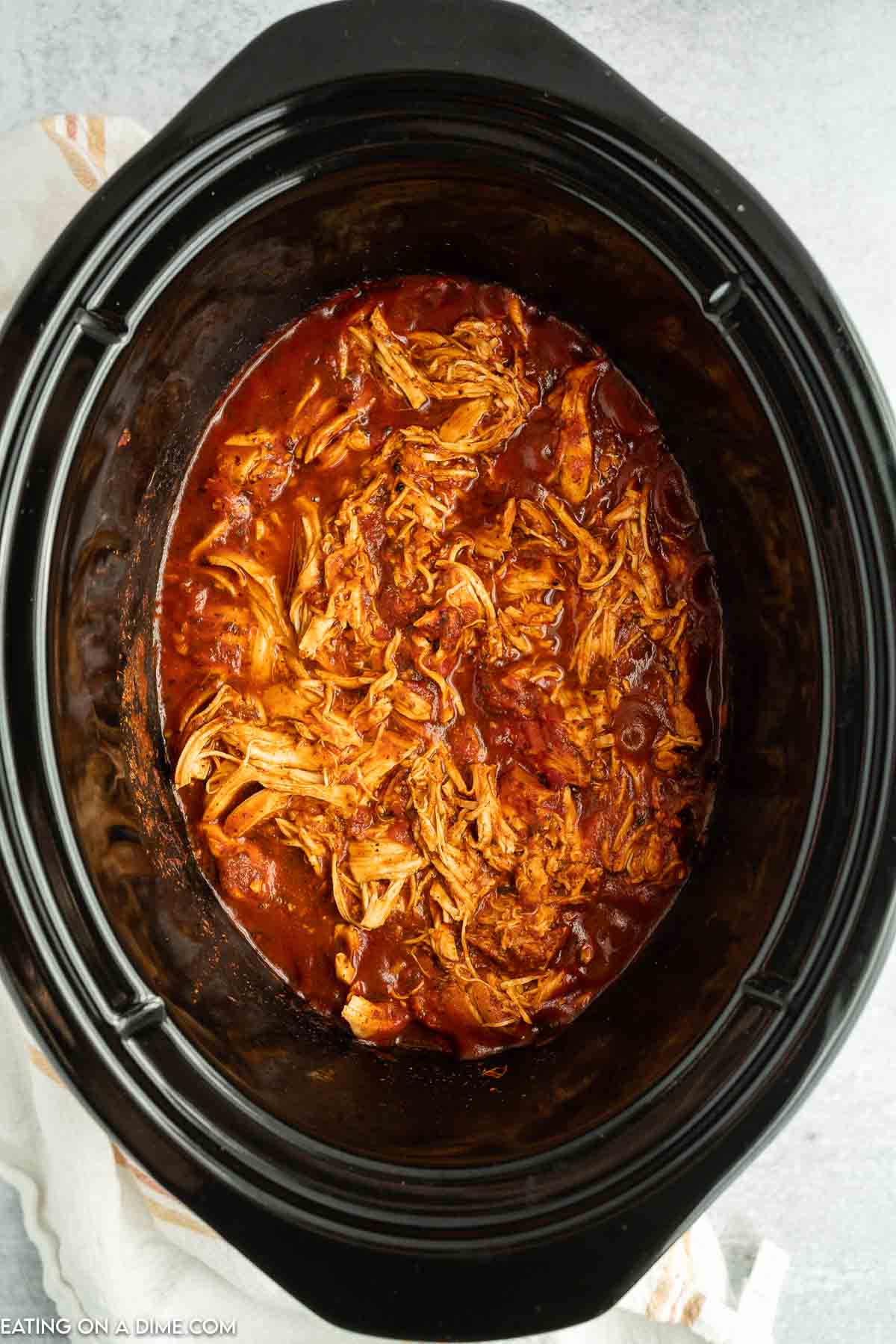 chicken parmesan in the slow cooker