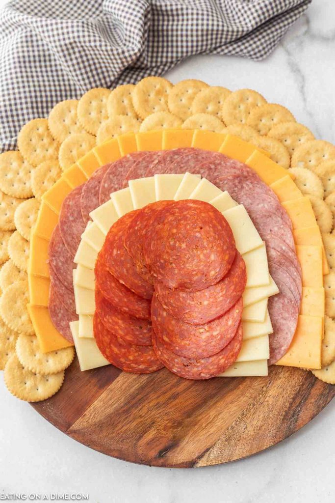Meat and Cheese Charcuterie Board