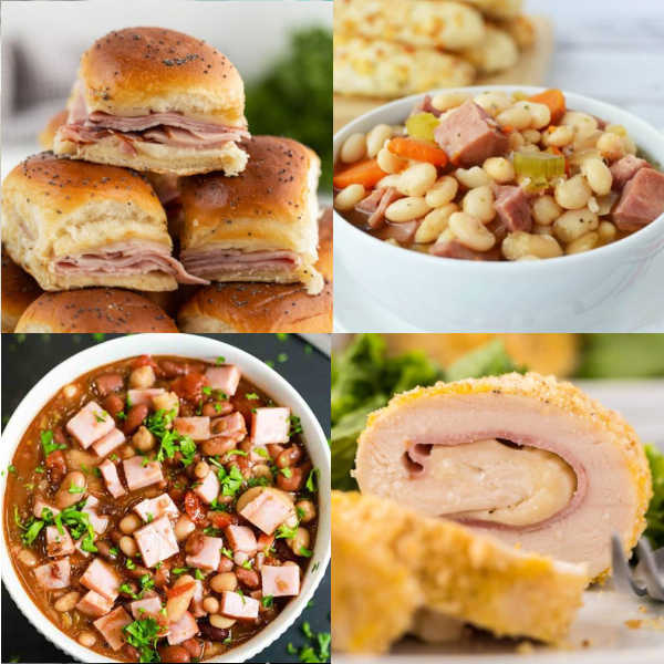 Try some of the best leftover ham recipes to create new meal ideas that are tasty. 23 easy recipes for leftover ham that will save you time and money. #eatingonadime #leftoverhamrecipes #fallrecipes