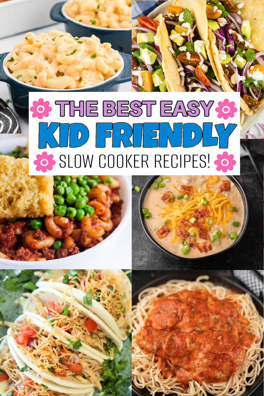 If you are looking for recipe that your kids will eat without complaining, here are 37 Kid Friendly Slow Cooker Recipes to help. These recipes will help get dinner on the table. These recipes are easy to make with simple ingredients. #eatingonadime #kidfriendly #slowcookerrecipes