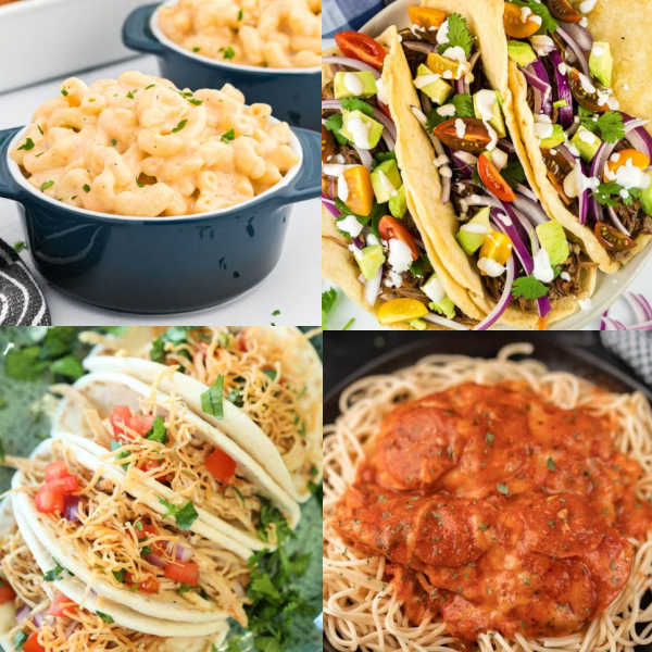 If you are looking for recipe that your kids will eat without complaining, here are 37 Kid Friendly Slow Cooker Recipes to help. These recipes will help get dinner on the table. These recipes are easy to make with simple ingredients. #eatingonadime #kidfriendly #slowcookerrecipes