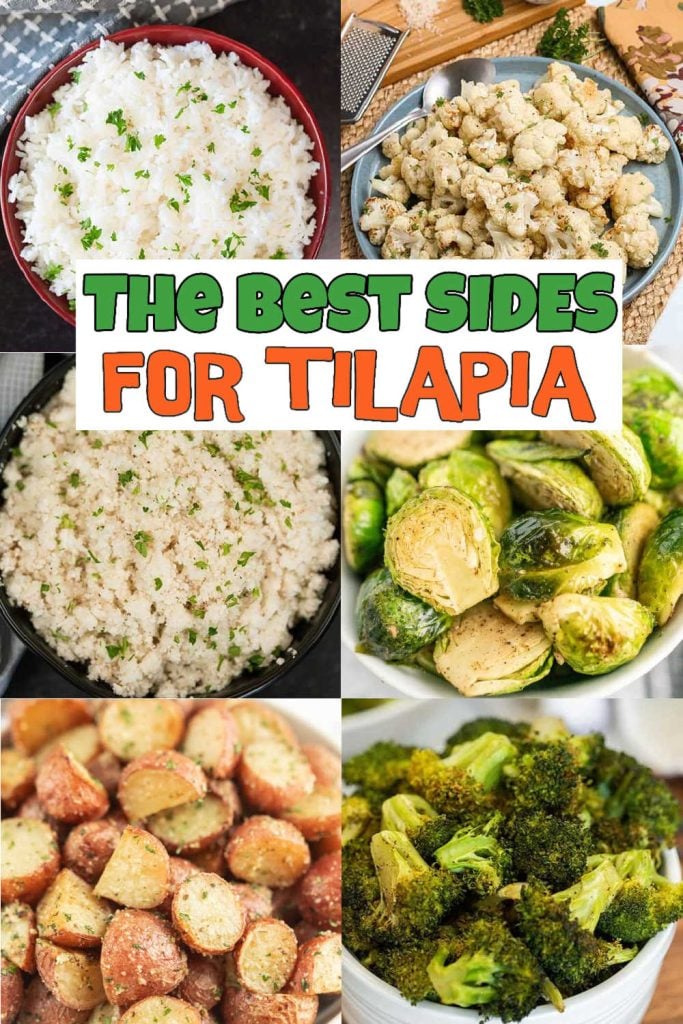25 of the best sides for tilapia that are easy to prepare. Great side dishes that everyone will enjoy with tilapia. Tilapia is a great dinner option and takes minutes to prepare. We have the best side dishes that are also quick and easy. #eatingonadime #tilapiasidedishes #quickandeasysidedish
