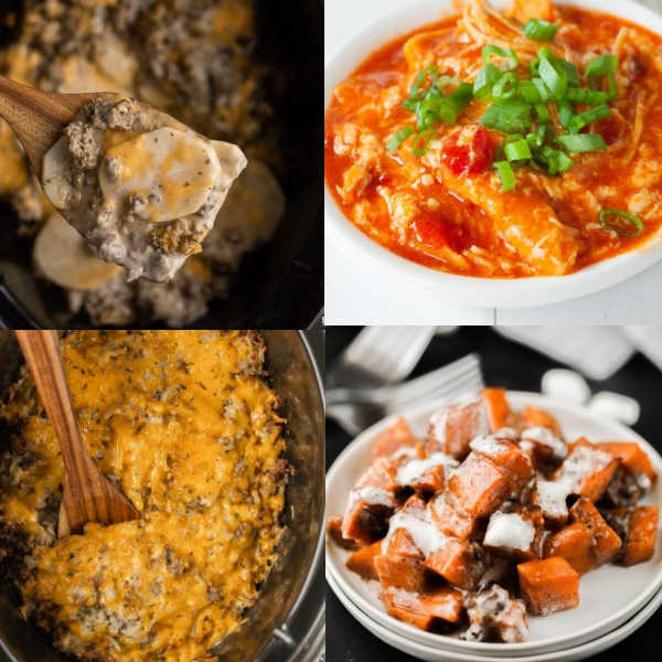 These 37 Crock Pot Casserole Recipe are delicious and easy to make. Skip the rectangle dish and make your casserole in the slow cooker. Casserole Recipes are perfect for the holidays. It saves space in your oven and the crock pot does all the work. #crockpotcasserolerecipes #eatingonadime #holidaycasseroles