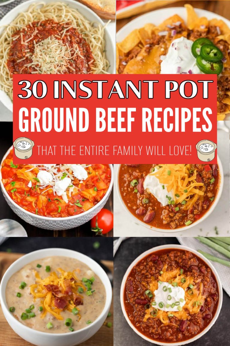 30 Instant Pot Ground Beef Recipes - Eating on a Dime