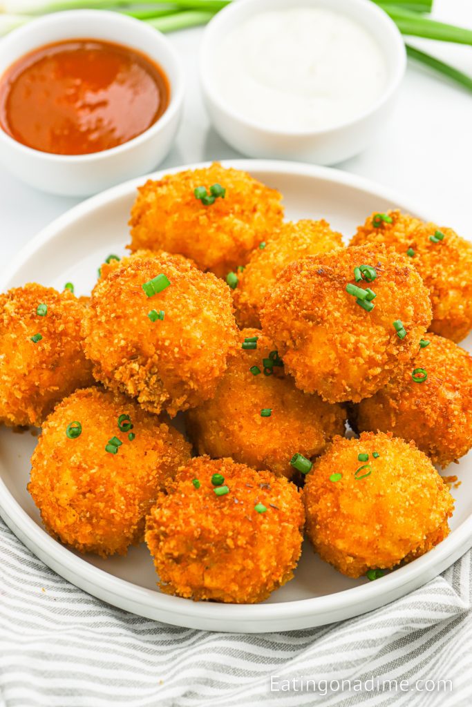 Fried Mac and Cheese Balls - Eating on a Dime