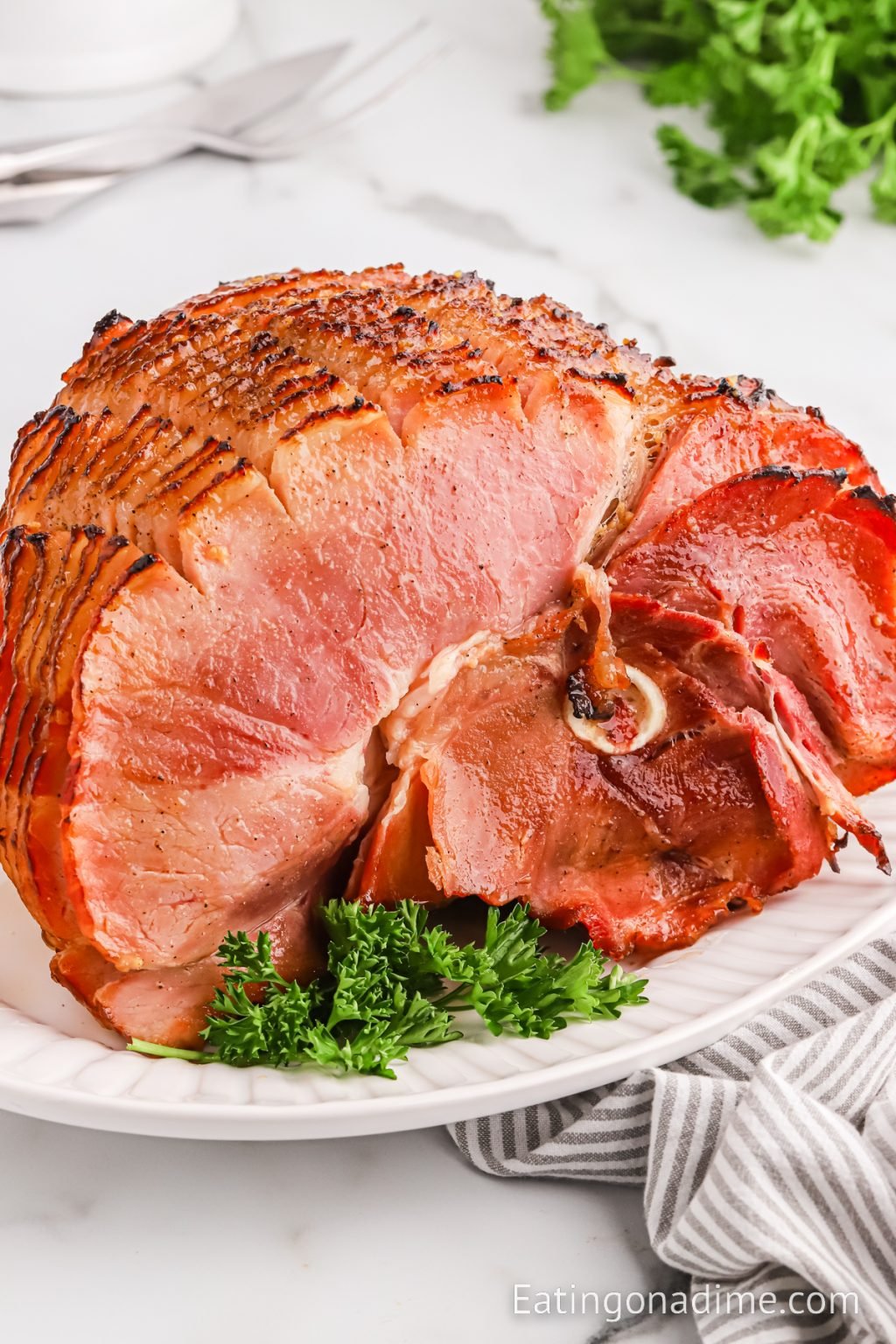 Bourbon Glazed Ham Recipe Eating on a Dime