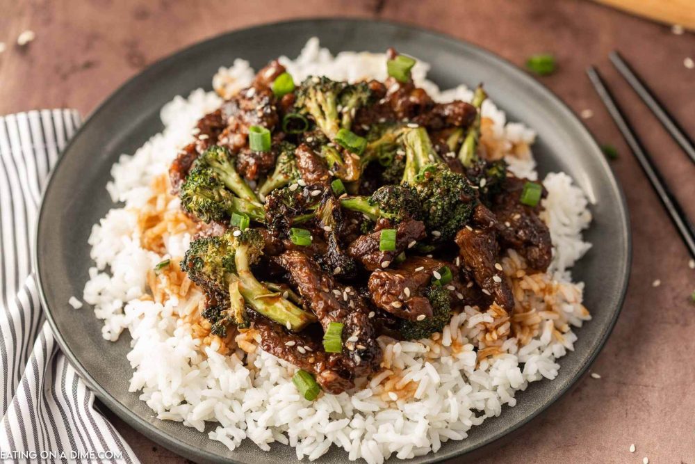 Beef and Broccoli Recipe - Eating on a Dime