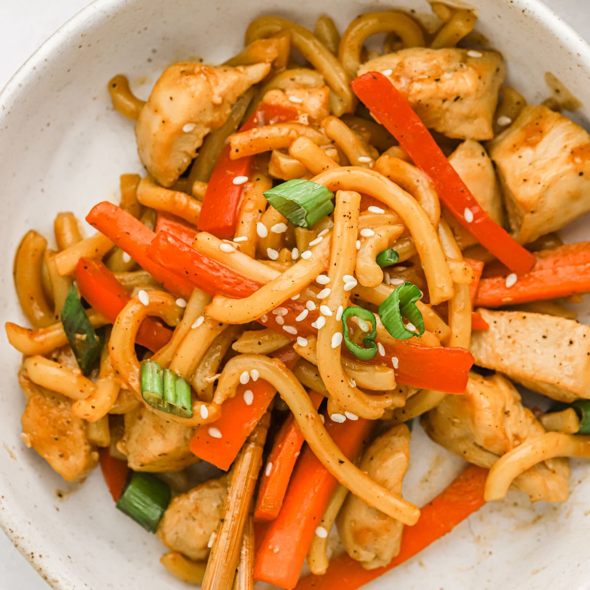 Hoisin Chicken with Noodles