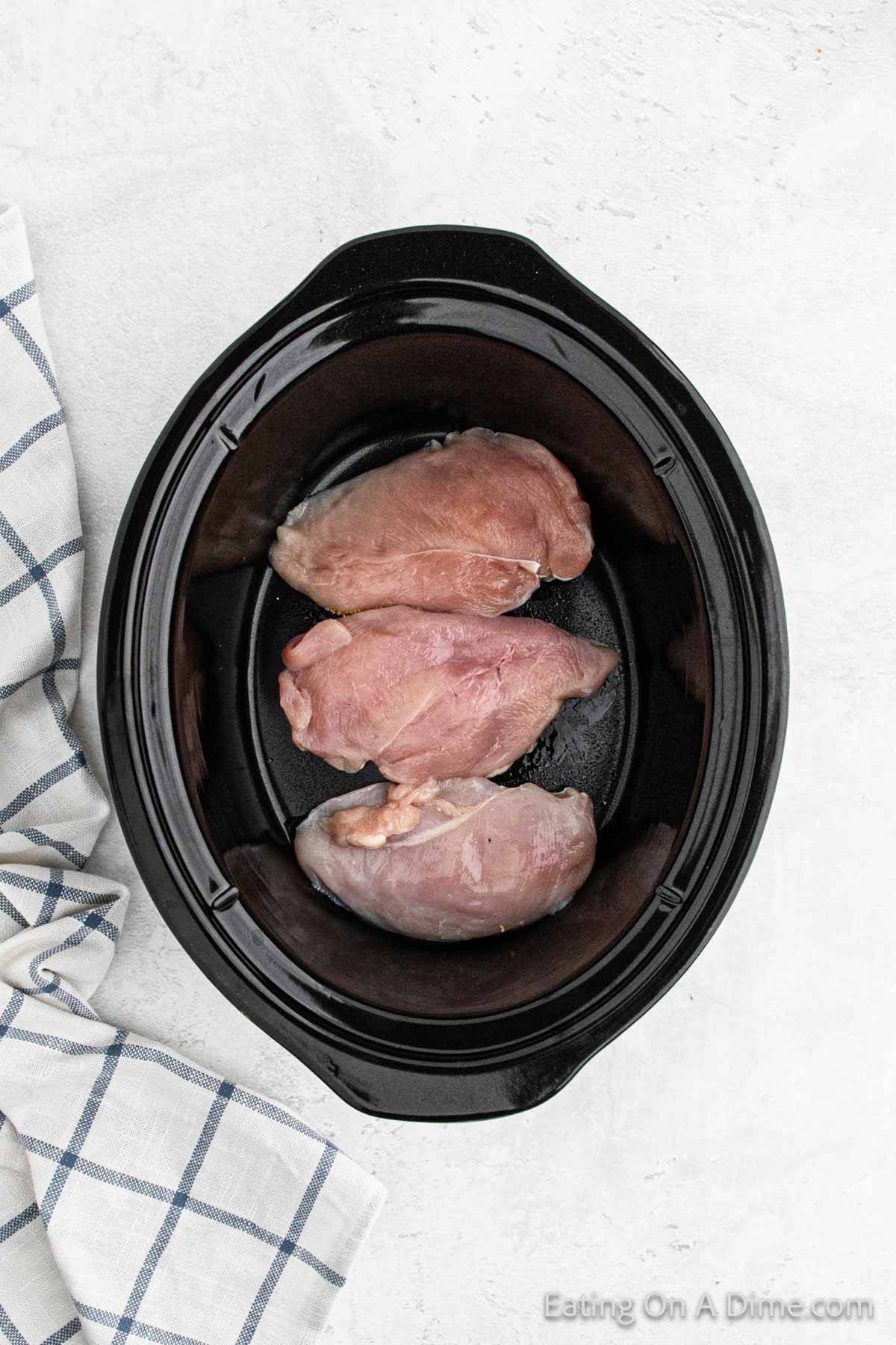 Chicken breast in the slow cooker