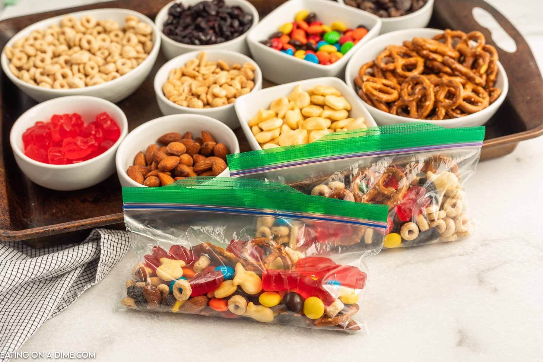 How to make a Trail Mix Bar - Eating on a Dime