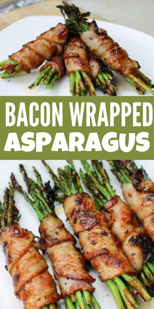 Try this bacon wrapped asparagus recipe. Asparagus wrapped in bacon is easy to make and tastes amazing. The perfect grilled side dish. Make asparagus wrapped in bacon on grill for an easy side dish. You can even make Grilled Asparagus Bacon Wrapped in the oven. This is a crowd favorite side. #eatingonadime #baconwrappedasparagus #asparagus #baconwrappedrecipes