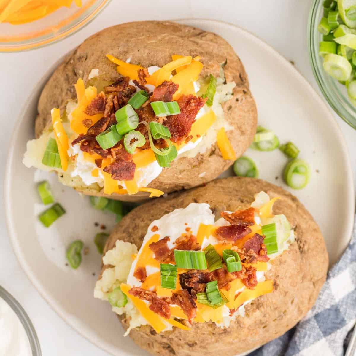 Baked Potato Bag for Microwave, Step-by-Step Instructions