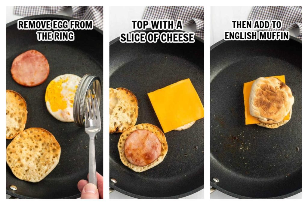 The process of making the English McMuffin