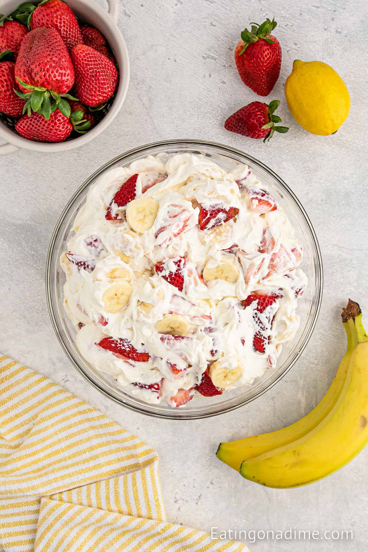 Fruit salad in a bowl