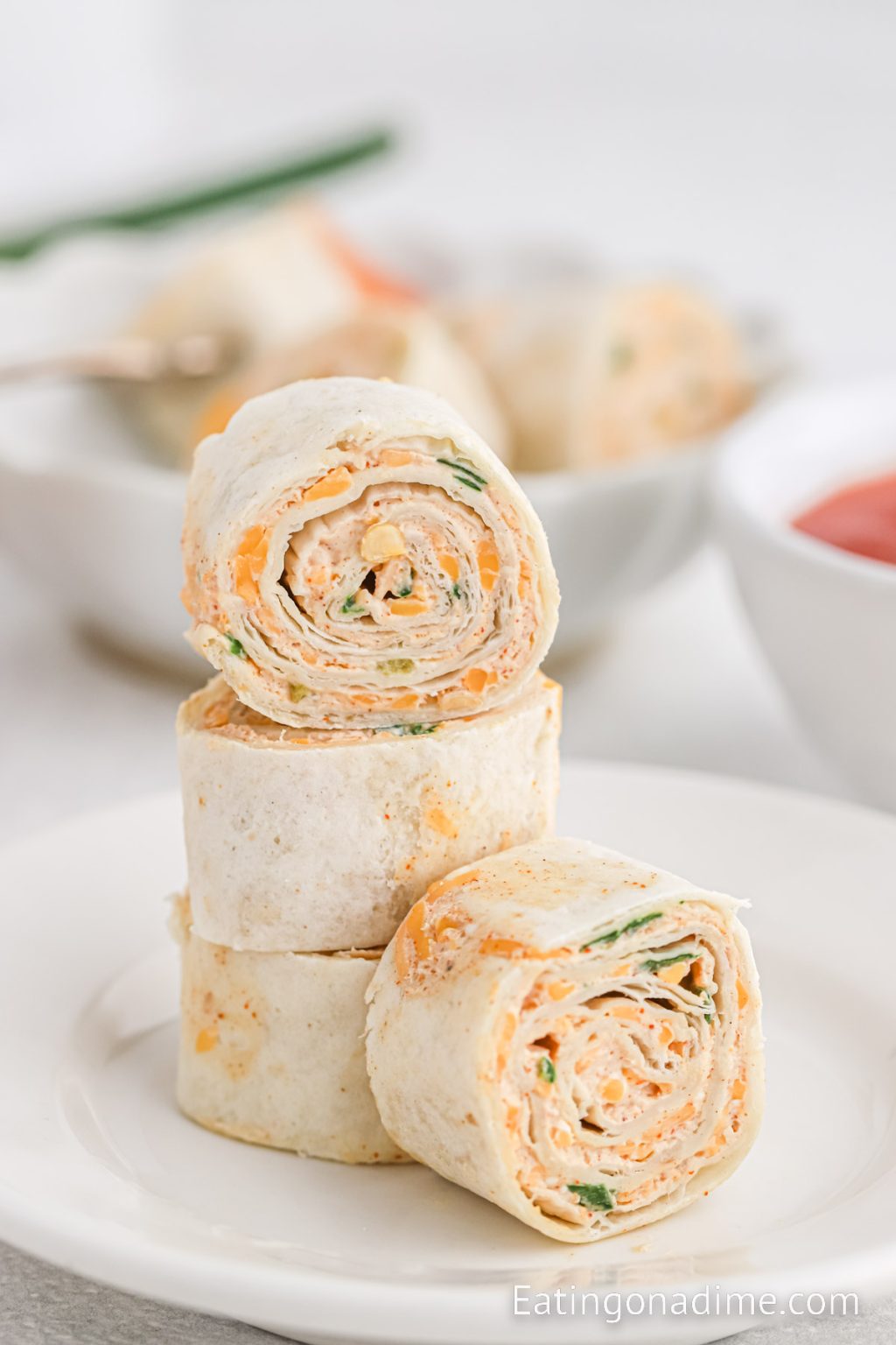 Tortilla Roll Ups - Eating on a Dime