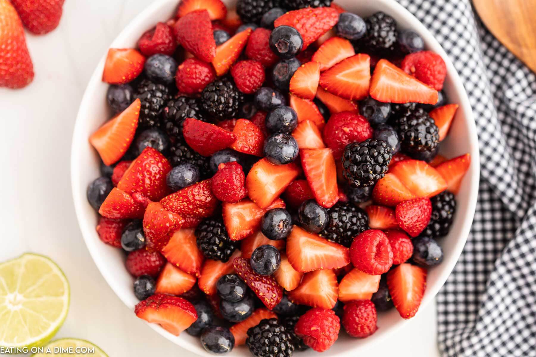 Berry Salad in a bowl