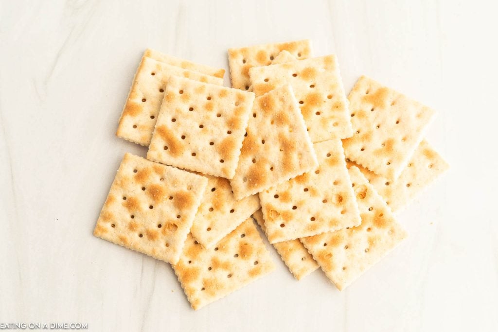 Saltine cracker 