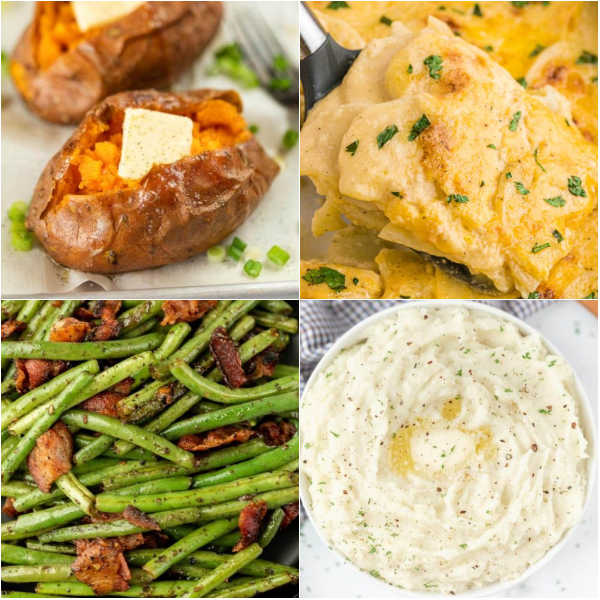 If you are wondering What to Serve with Meatloaf here are 38 easy side dishes that are simple to make. Quick and easy side dish recipes. We love making Meatloaf for a delicious Sunday night meal. These are the best sides for meatloaf that we like to complete our meal with. #eatingonadime #whattoservewithmeatloaf #meatloaf #sidedishes