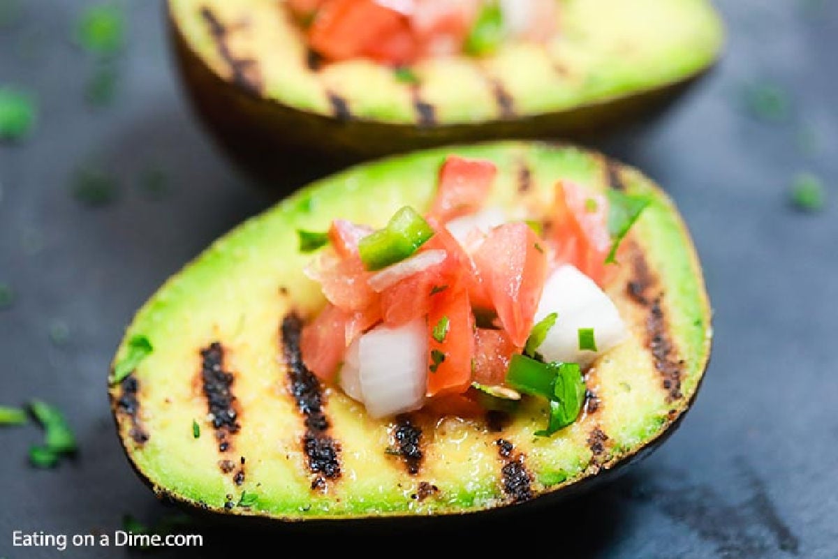 Easy Grilled Avocado Recipe has the most amazing flavor. This recipe is so simple to prepare and absolutely delicious. Plus, it is keto friendly!