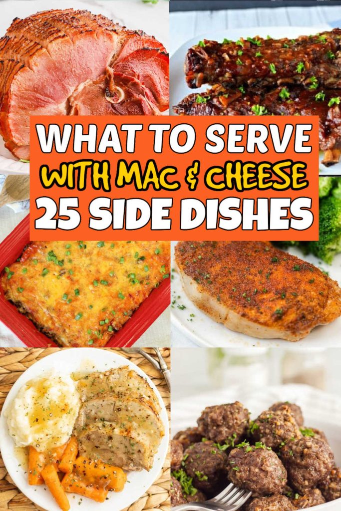 Learn what to eat with Mac and Cheese. Whether you’re looking for main or side dishes, we have 25 recipes you’ll surely enjoy! Mac and cheese recipes have a cheesy and creamy flavor that makes it so popular. That’s why the main dishes that you pick should complement these tastes. Let’s learn what to eat with mac and cheese. #eatingonadime #whattoservewithmacandcheese #macandcheesesides