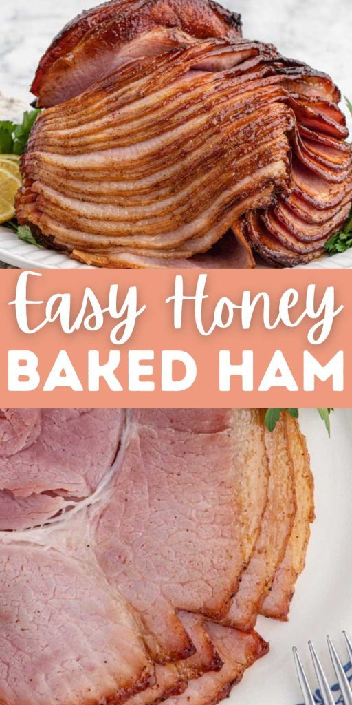 Take your spiral ham to the next level with this Honey Baked Ham Recipe. It is delicious and easy to make with simple ingredients. You can easily make this copycat honey baked ham recipe as your holiday meat and impress your friends and family. #eatingonadime #honeybakedham #hamrecipes