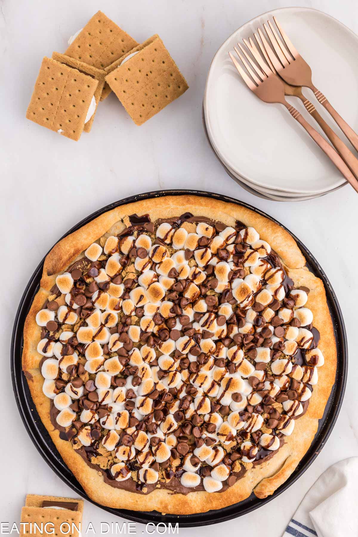 Whole Smores Pizza