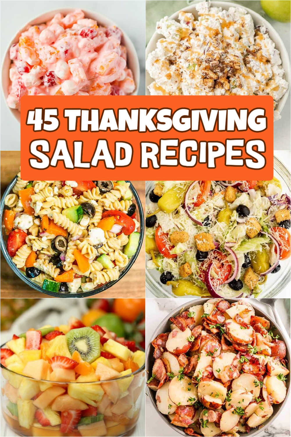 45 Best Thanksgiving Salad Recipes - Eating on a Dime