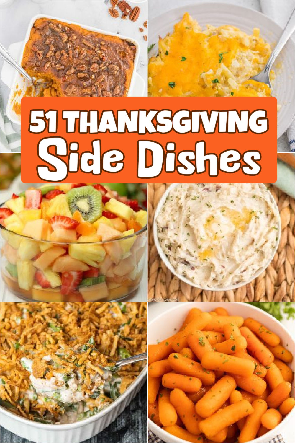 
Pair your meals this Thanksgiving with the best Thanksgiving side dishes. 51 easy side dish ideas for Thanksgiving that your whole family will enjoy! These are the best recipes including easy make ahead ideas, recipes for a crowd, crockpot recipes, healthy options, cold sides and Southern classics. #eatingonadime #easythanksgivingsidedishes #thanksgiving