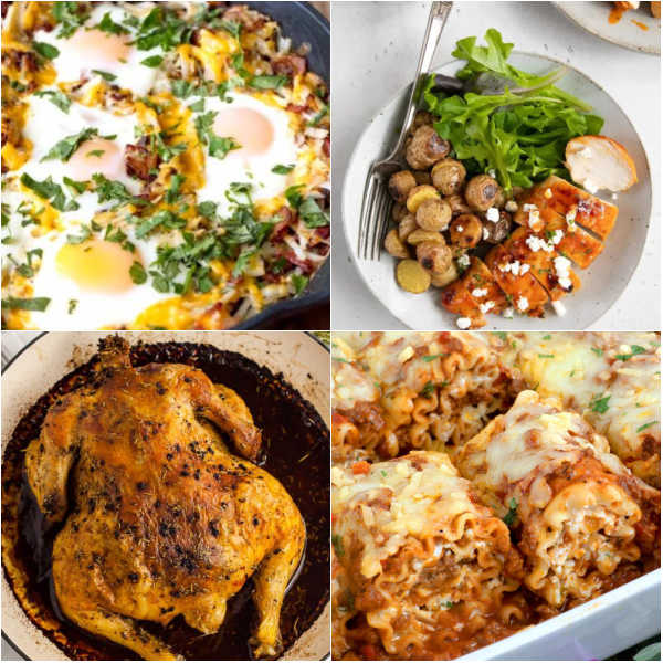 Are you tired of complicated recipes with a laundry list of ingredients? Look no further than these easy 5 ingredient recipes. You will love these meal ideas to get done and on the table. These five-ingredient recipes combine pantry staples for an easy weeknight meal. #eatingonadime #5ingredientrecipes #5ingredients