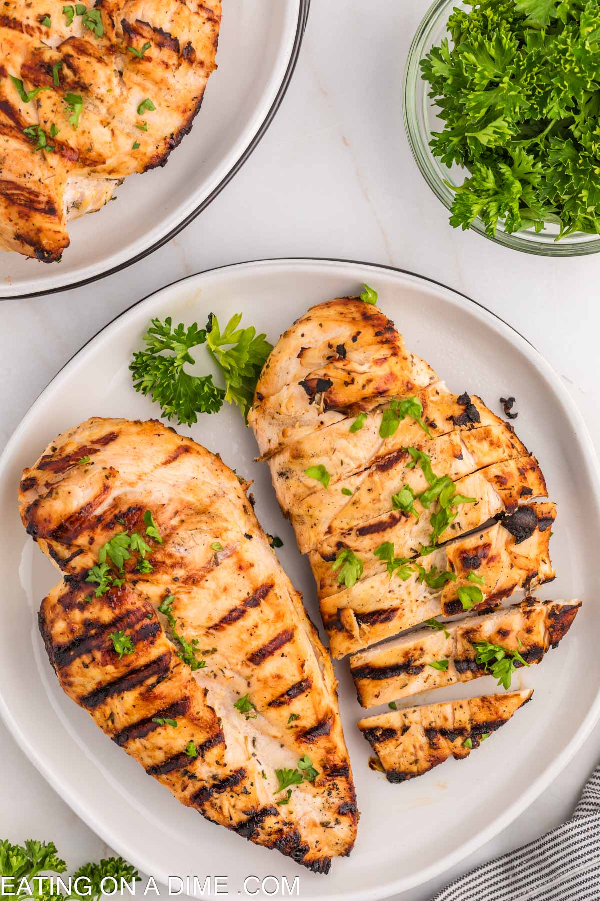 Grilled Chicken on a plate