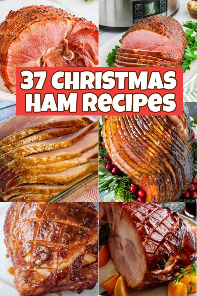 With the Christmas season fast approaching, nothing beats Christmas Ham Recipes as the star of your holiday dinner. Whether you're having a huge Christmas party or a romantic Christmas supper for two. A luscious ham will be the star of the show. #eatingonadime #christmashamrecipes #hamrecipes