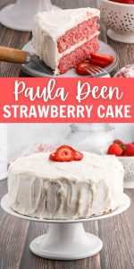 Paula Deen Strawberry Cake - Eating on a Dime