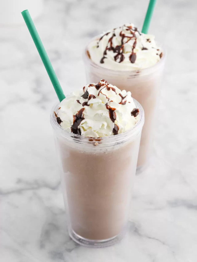 Mocha Frappuccino Starbucks Recipe!