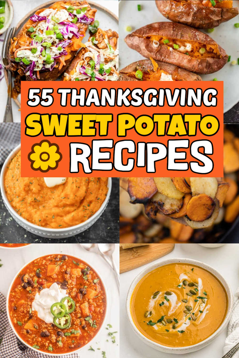 Looking for easy Thanksgiving sweet potato recipes to add to your holiday feast? There is a sweet potato recipe for you. We’ve rounded up the 55 sweet potato recipes to help you create a delicious Thanksgiving feast! #eatingonadime #thanksgivingsweetpotatorecipes #sweetpotatorecipes