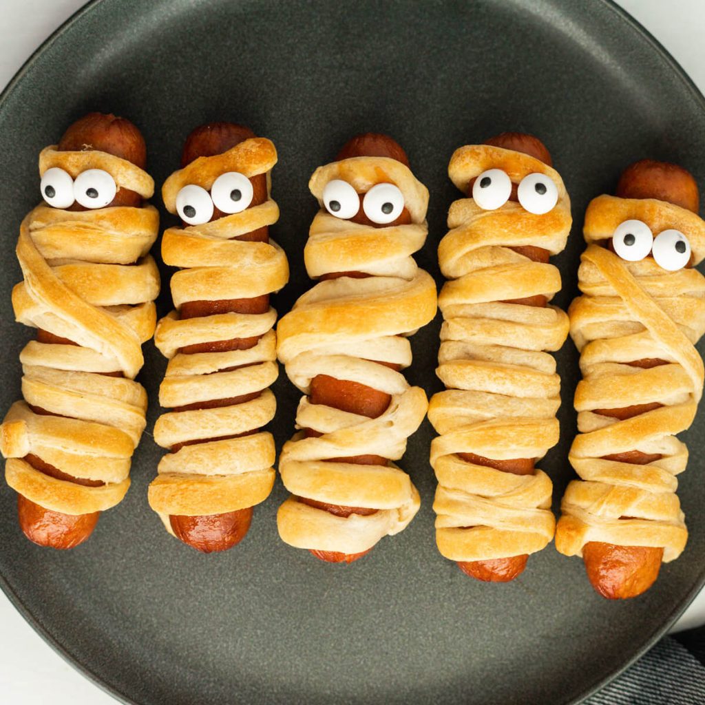 Best mummy hot dogs recipe eating on a dime