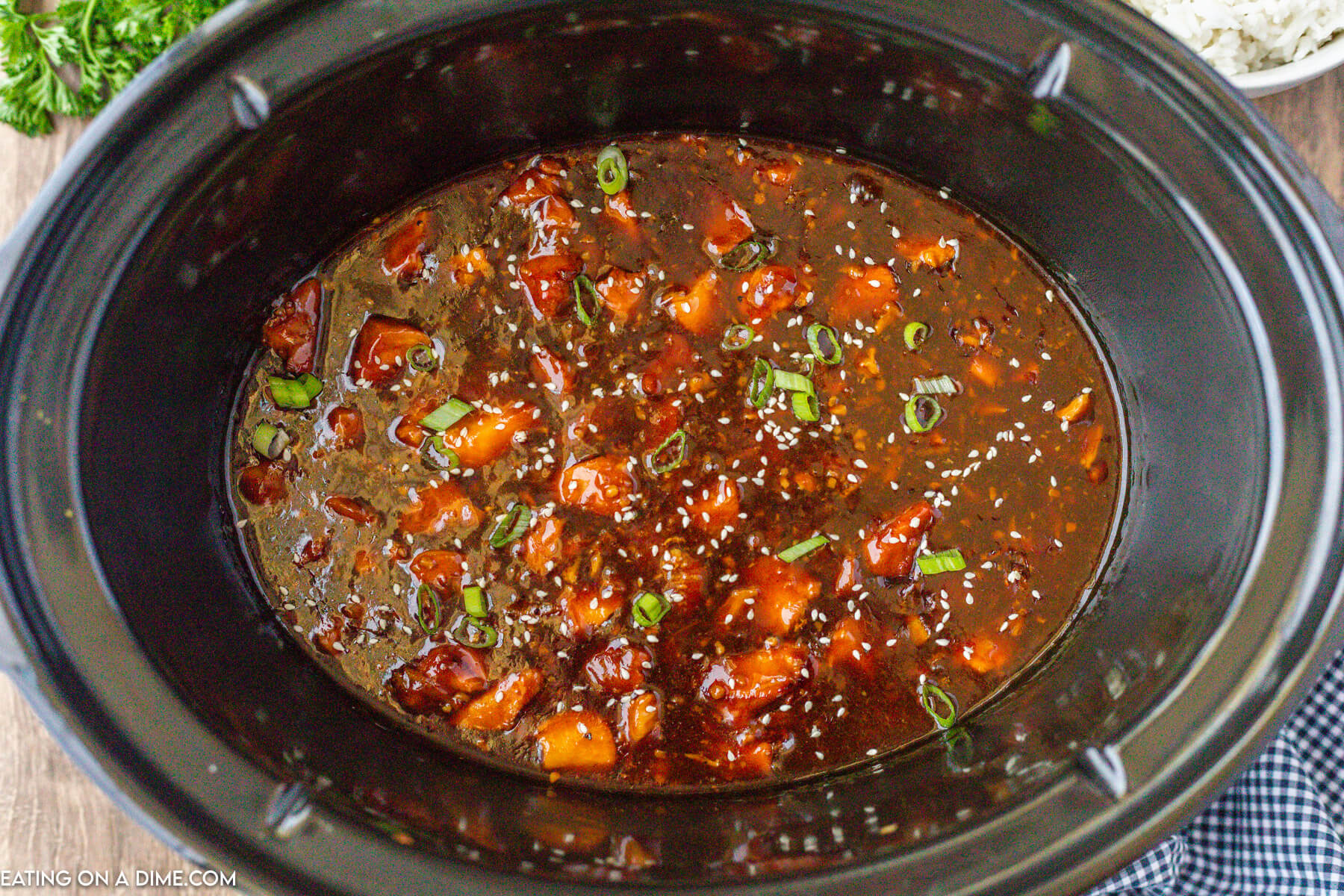 Ornge Chicken in the slow cooker