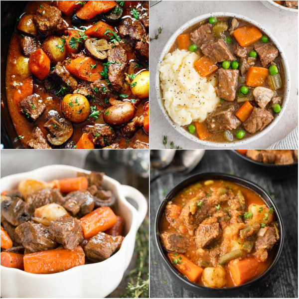 Get ready to tantalize your taste buds and warm your soul with the ultimate comfort food, crockpot beef stew recipes. From tender chunks of beef to hearty veggies, these slow-cooked wonders bring out the flavors like nothing else. #eatingonadime #crockpotbeefstewrecipes #beefstewrecipes