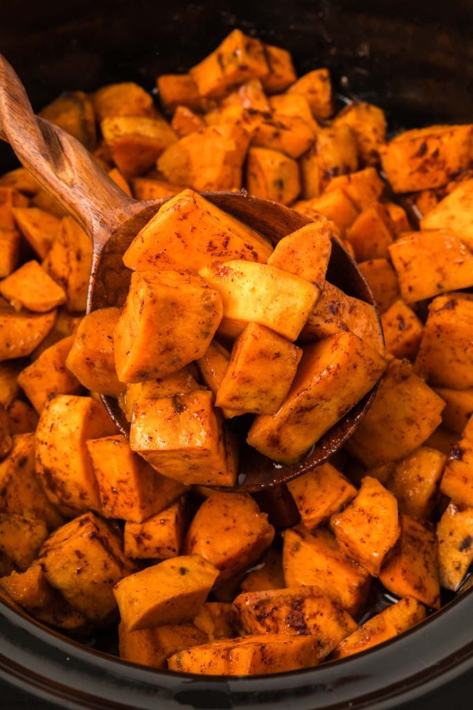 Crock Pot Candied Yams - Eating on a Dime