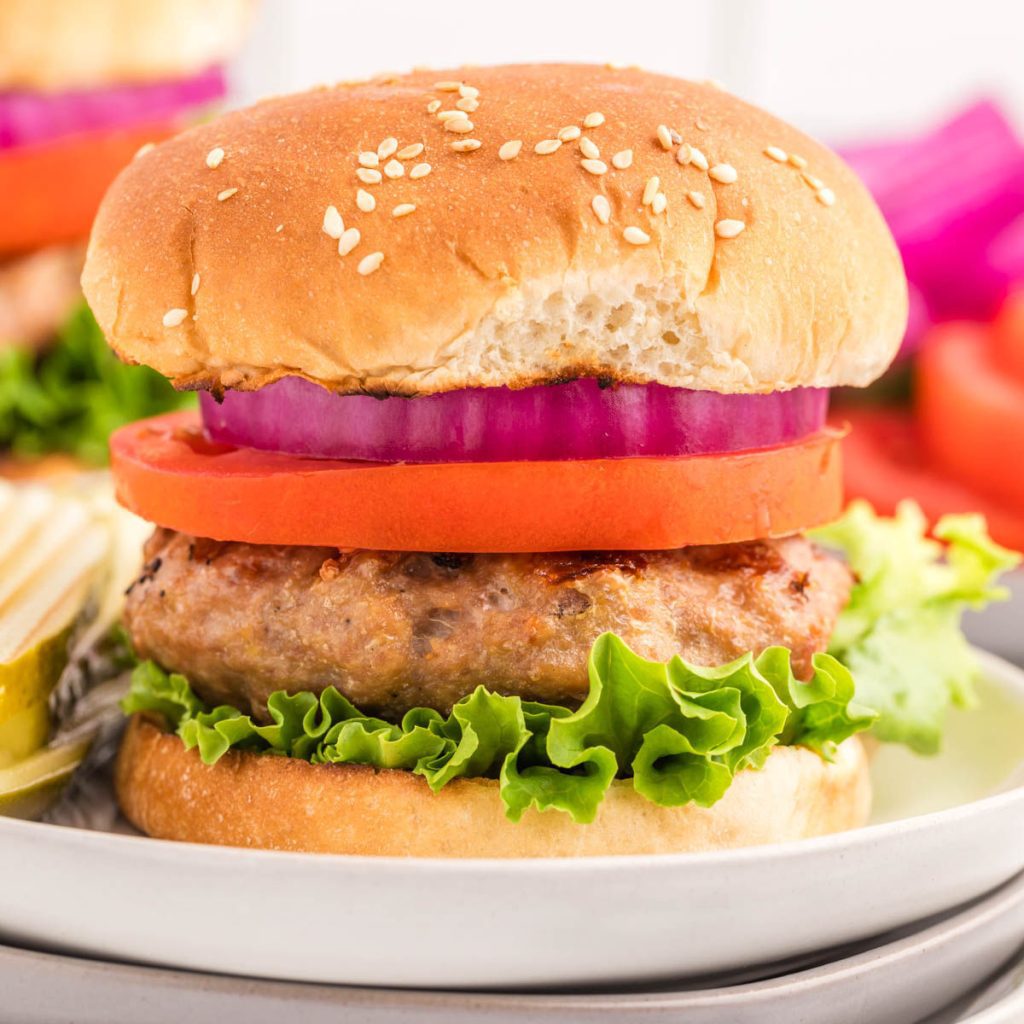 Grilled Turkey Burger Recipe - Eating on a Dime
