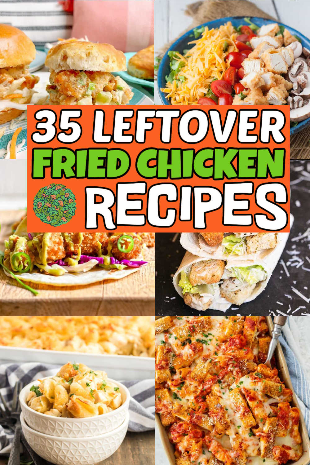 Say hello to the tantalizing world of leftover fried chicken recipes. These recipes are mouth watering and easy to make with fried chicken. Get ready to unlock a world of delicious possibilities with every leftover bite. #eatingonadime #leftoverfriedchickenrecipes #friedchickenrecipes