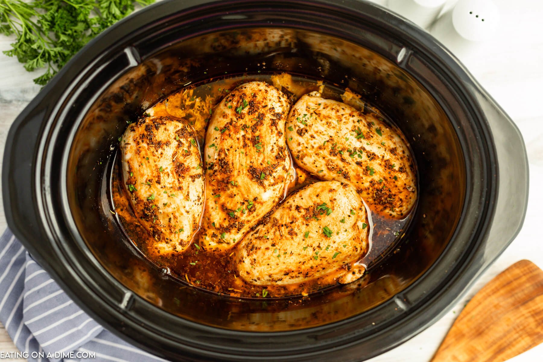 Crock Pot Chicken Breast - Easy Chicken Breasts In Crock pot