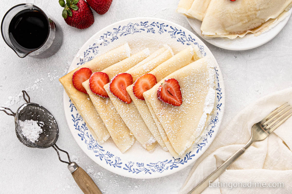 Crepes with Pancake Mix - Eating on a Dime
