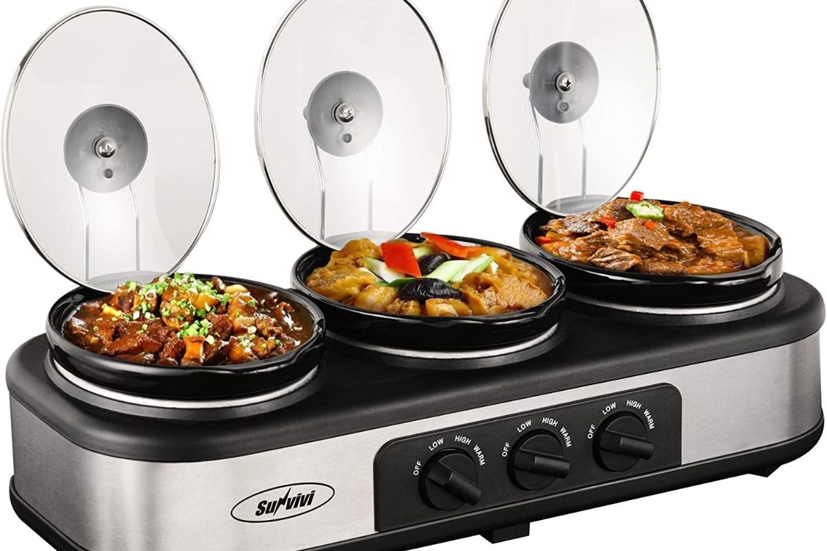 8 Amazing Triple Slow Cooker For 2023