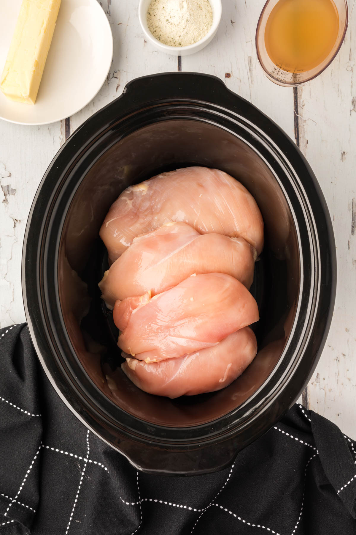 Chicken breast in the slow cooker