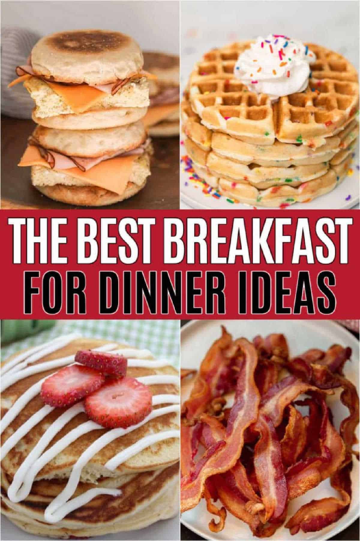 Who else loves breakfast for dinner? These delicious breakfast recipes are the perfect breakfast for dinner ideas. They are easy, healthy and delicious too! I love eating breakfast at night time and these are the perfect recipes to serve! #eatingonadime #breakfastrecipes #breakfastfordinner #easyrecipes 