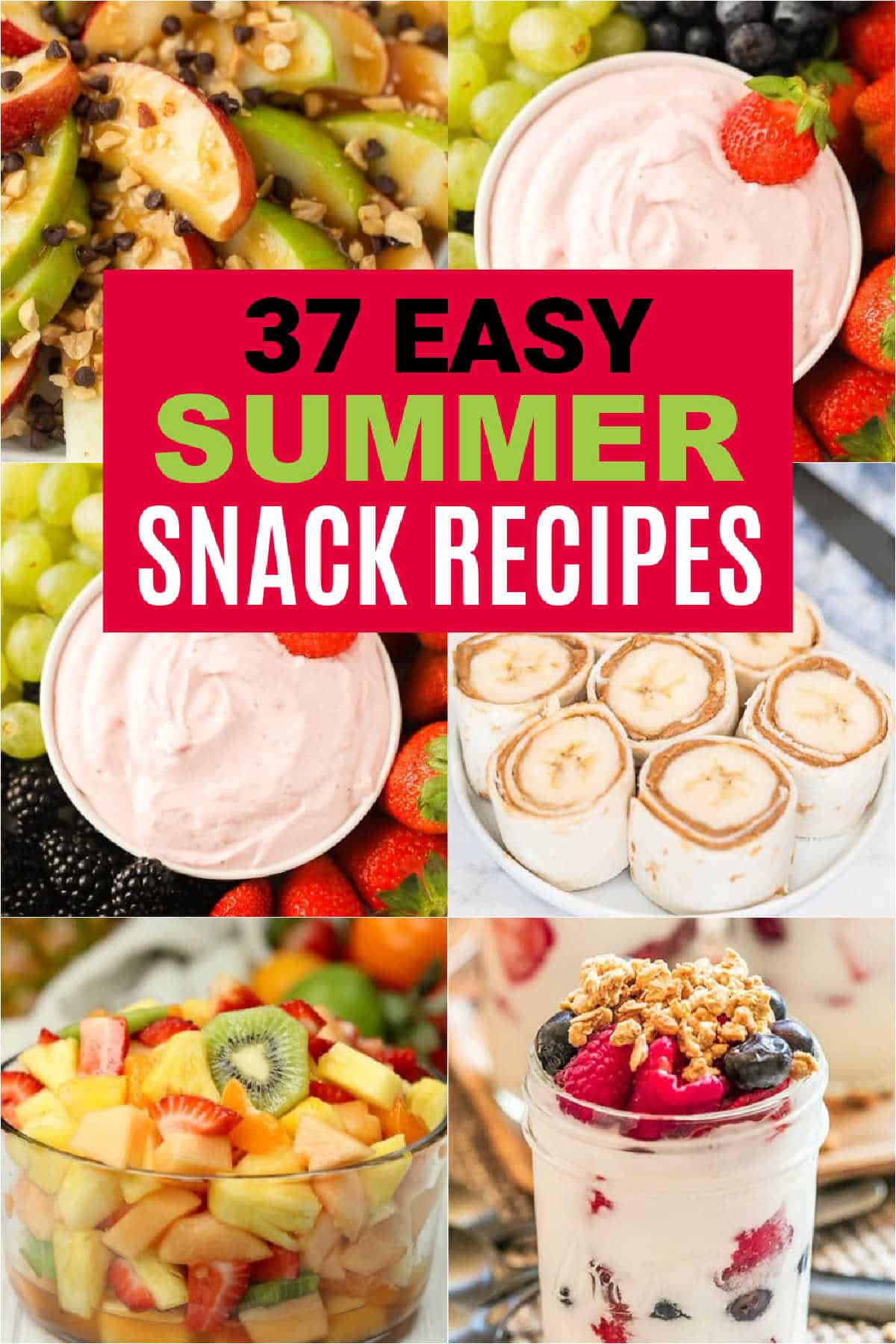25 Super Cute Summer Snacks For Kids 